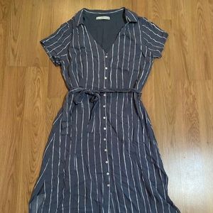 Abercrombie & Fitch Midi Shirt Dress